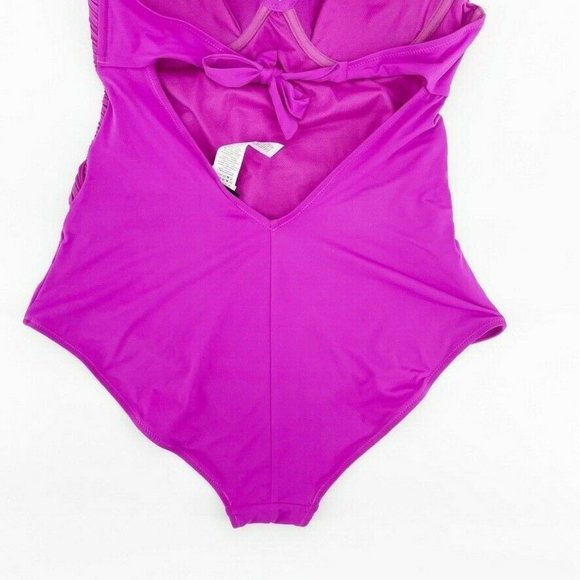 y by amir slama Fuschia Pink Swimsuit One Piece 38 - Picture 7 of 11